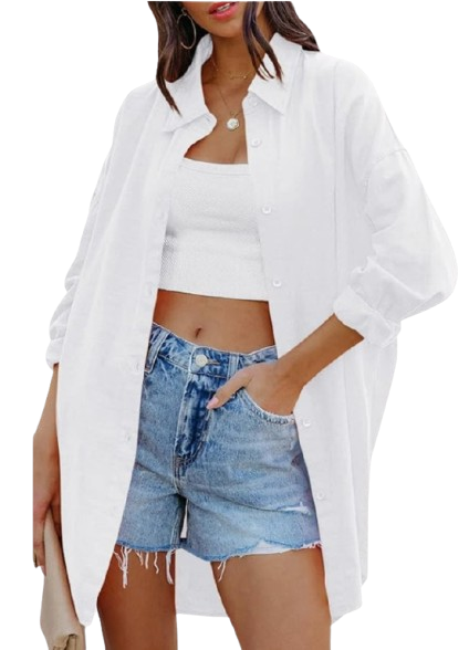 Baumwoll Oberteil Damen Neurodermitis